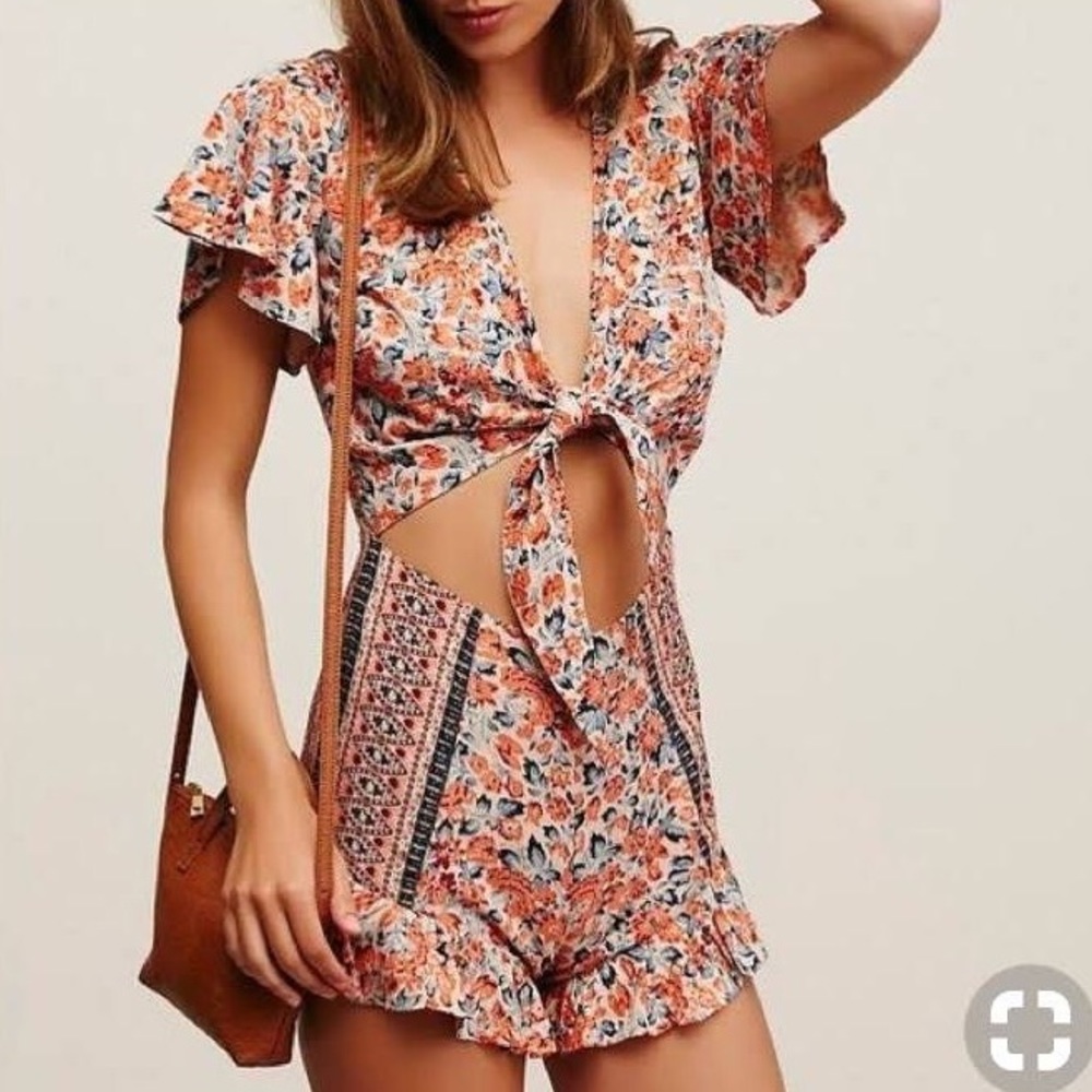 Free People Surf Date Romper